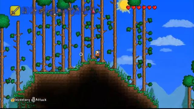 Terraria Co-op Episode 8: Blue Slime Murder Spree... смотреть онлайн