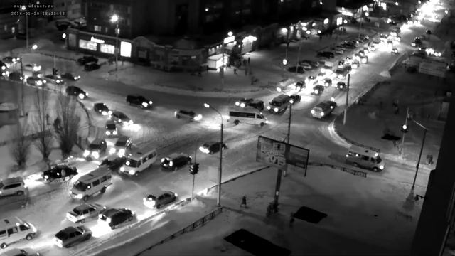 Наезд на пешехода. К. Муратова - Артема. 20.01.2016