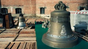 Поднятие колокола на храм в г.о. Электросталь Московской области