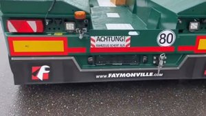 Трал FAYMONVILLE VarioMAX ОБЗОР | Low bed semi trailer