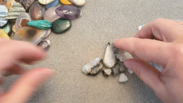 Unboxing beads & cabochons from Etsy. Распаковка с Этси. Кабошоны и другое.