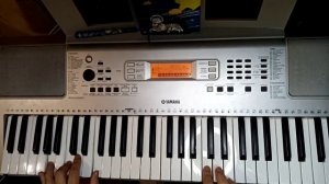 Джо Дассен. Если б не было тебя. Кавер на синтезаторе Yamaha ypt 360.
