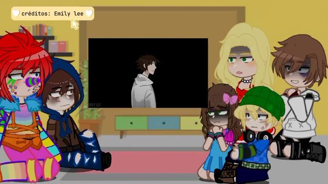 Past Creepypasta react to their future//part 1/2// MY AU// lazy смотреть онлайн