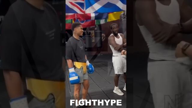 TERENCE CRAWFORD TEACHES SHAKUR STEVENSON HOW TO BEAT DEVIN HANEY