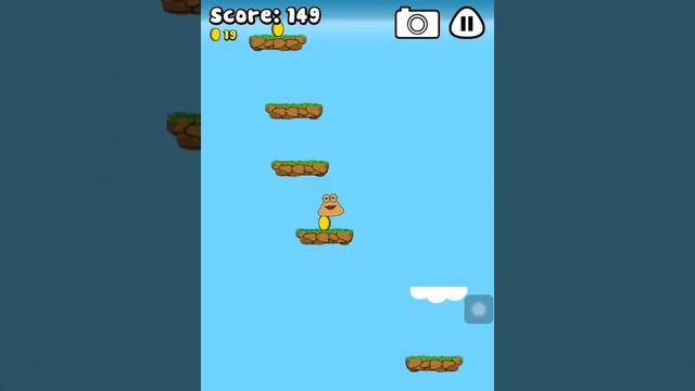 Pou sky jump : game play смотреть онлайн
