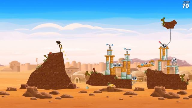 Angry Birds Star Wars 1-25 Golden Egg Location смотреть онлайн