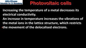 C.8 Electrical conductivity of metals and semiconductors  (HL)