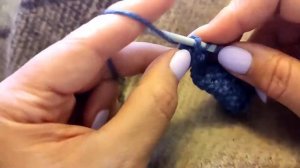 Мужской шарф крючком за 1 день шахматным узором