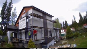 Фасадный декор дома: Оригинальный  угловой элемент производством Япония.