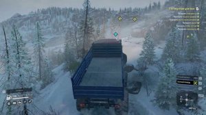 SnowRunner. Кольский полуостров. Имандра. Поручение "Последствие урогана"