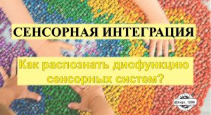 Сенсорная интеграция.