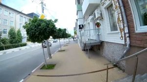 Поездка на роликах в городе Рязани по улице Свободы