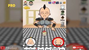 NOOB vs PRO vs HACKER in Food Fighter Clicker (All Items)