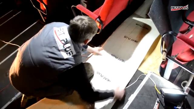 Использование системы инфракрасного отопления Heat Plus в кинотеатре Киевская Русь