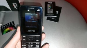 Телефон - Модем! JOYS S10 DS Black. Мини обзор/распаковка на этот мобильный телефон.