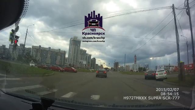 Алексеева - Авиаторов 05.08.2018 ЧП Красноярск смотреть онлайн