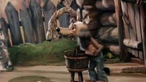 Волк и теленок на карачаевском.