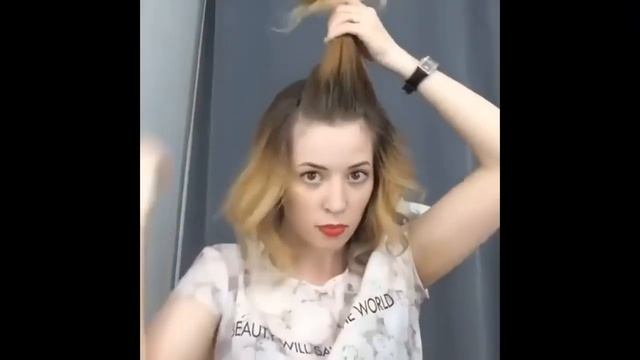 Укладка для средней длины волос