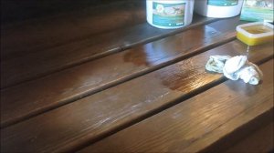 Обработка ПОЛКОВ Воском и Маслом в парилке. Не применяй ХИМИЮ - выбирай натуральные Масла и Воски.