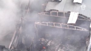 Последствия пожара в ТЦ "Адмирал"