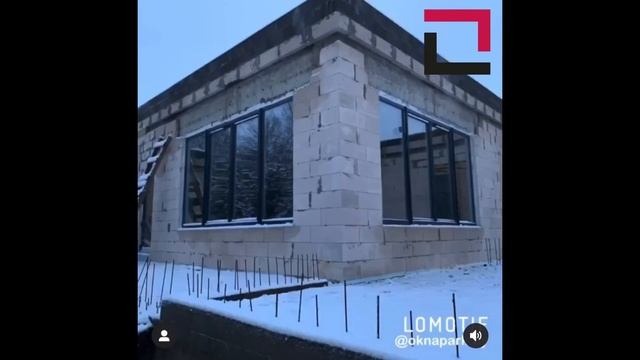 Остекление коттеджа проект ZX141 смотреть онлайн