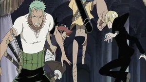 ВАН ПИС Перона ухаживает за Зоро