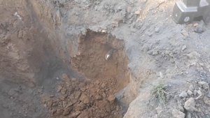 Управляемый прокол грунта для бестраншейной прокладки канализации.