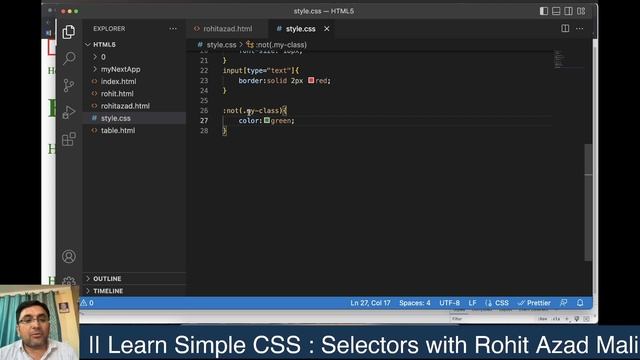 css tutorial for beginners in hindi || CSS Introduction in Hindi || CSS Selectors Tutorial in Hindi