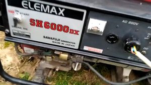 Бензиновый генератор ELEMAX SH6000dx