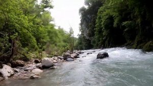 Хашупсе Абхазия сплав по реке в июне