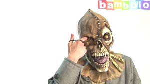 Пугало - латексная маска