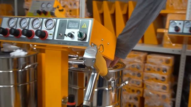 Установка для нанесения порошковой краски Тесла 201 смотреть онлайн