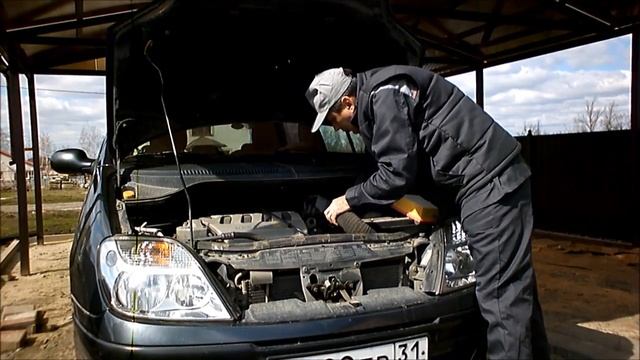 Смена воздушного фильтра рено сценик 1 смотреть онлайн