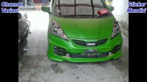 Wrap Works on Oracal 651-HONDA HONDA JAZZ RS stickers - DOFF GREEN - Full wrap