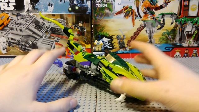Lego Ninjago 9447 Мотоцикл Лаши (Lasha's Bite Cycle) смотреть онлайн