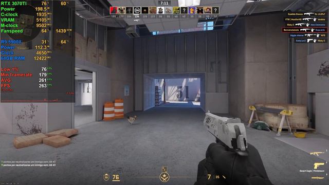 CS2 Benchmark | Ryzen 9 5900X | RTX 3070TI | 64gb ram!! смотреть онлайн