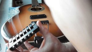 Подготовка струнодержателя и порожка под натяжение струн(видео №850).