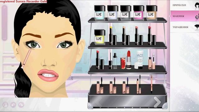 Макияж "Панда" на Stardoll смотреть онлайн