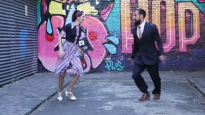 Lindy Hop en Buenos Aires. Juan Villafañe & Mariel Gastiarena