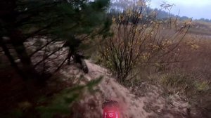 Koshine 320 ПЕРВЫЙ выезд. ДЕВОЧКА на эндуро трассе.