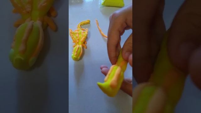 Лепим дракона огнееда из легкого пластилина. смотреть онлайн