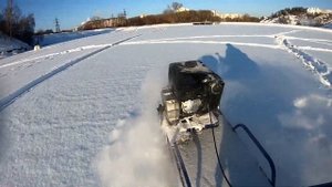 Мотобуксировщик АЛЬБАТРОС-L8