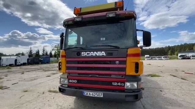 SCANIA 124 8X4 бетономешалка, обзор. ЧАСТЬ 2