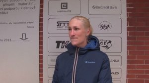 Denisa Allertova po výhře ve 2. kole kvalifikace na J&T Banka Prague Open