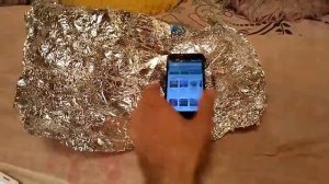 Эксперимент ЧТО БУДЕТ ЕСЛИ ТЕЛЕФОН ЗАВЕРНУТЬ В ФОЛЬГУ