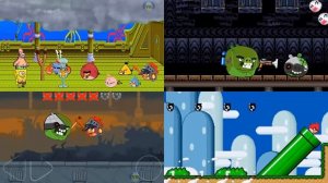 Angry Birds Animated All Episodes Red Ball 4 SpongeBob Super Mario Bros