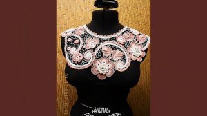 Изделия Галины Есауловой в технике  ирландское кружево