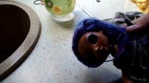 Покраска волос куклам Rainbow High~