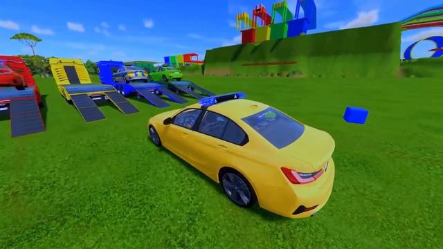 DELIVERING EMERGENCY MERCEDES, FORD, PORSCHE & RURAL AND SCANIA DACIA TRUCKS! Farming Simulator 22 смотреть онлайн