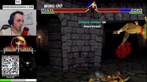 KOMBATE MORTAL! 💀 JOGANDO MORTAL KOMBAT 4!